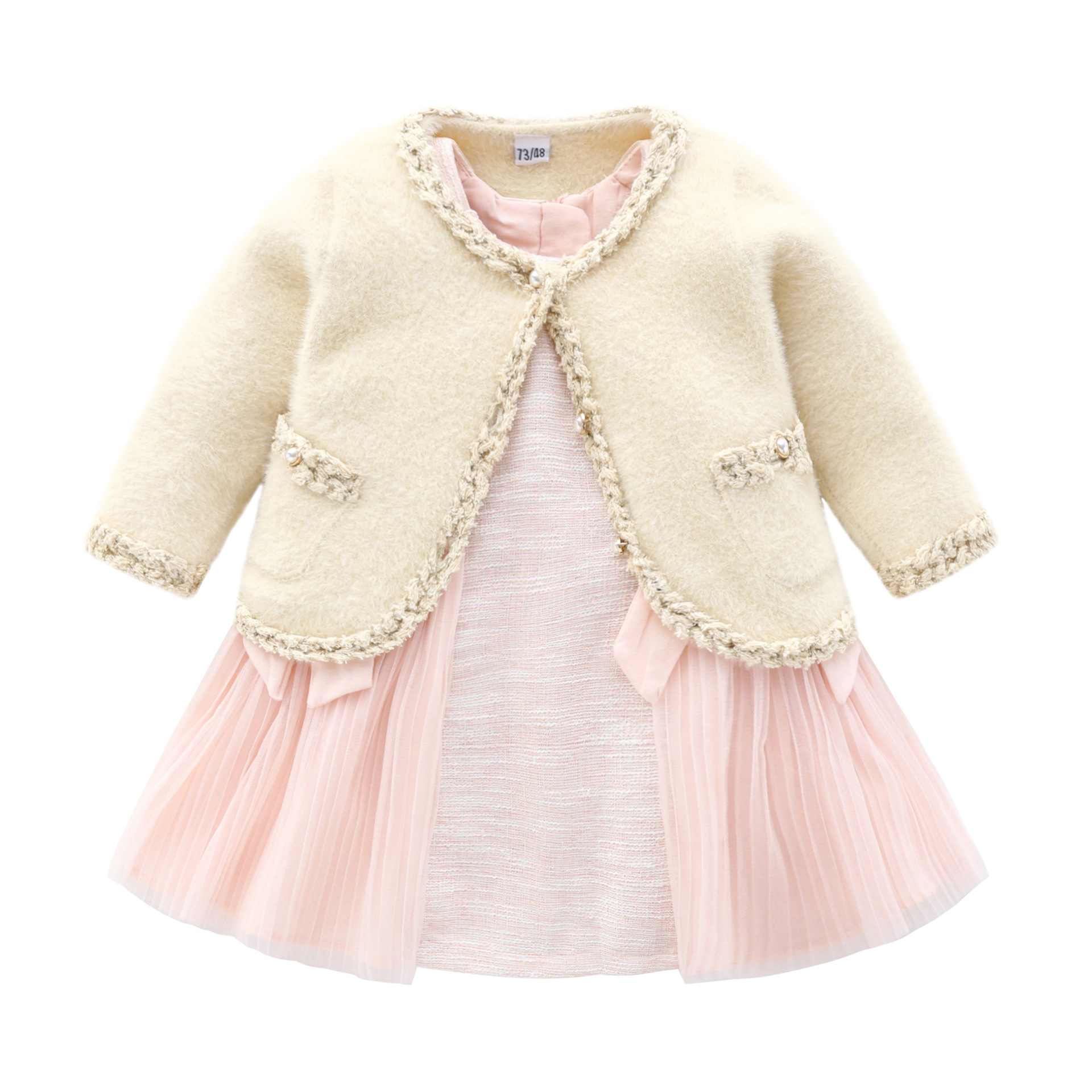 Pink Bow Princess Dress