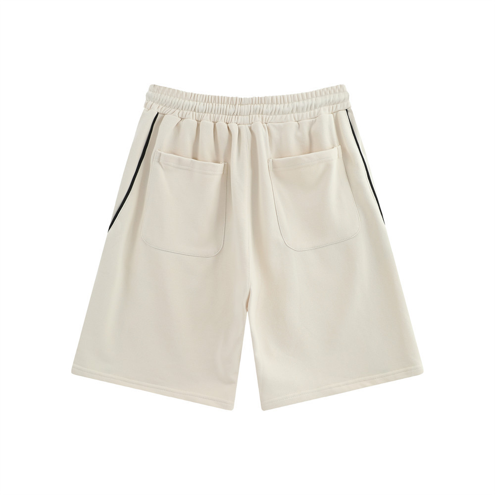 Cotton Breathable Side Striped Sports Shorts