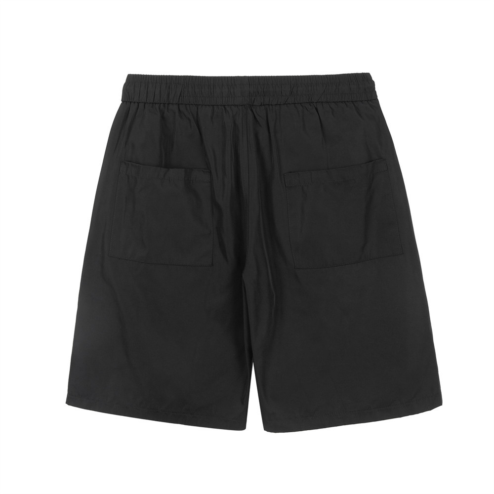 Functional Style Work Shorts With Zip Patchwork Pockets