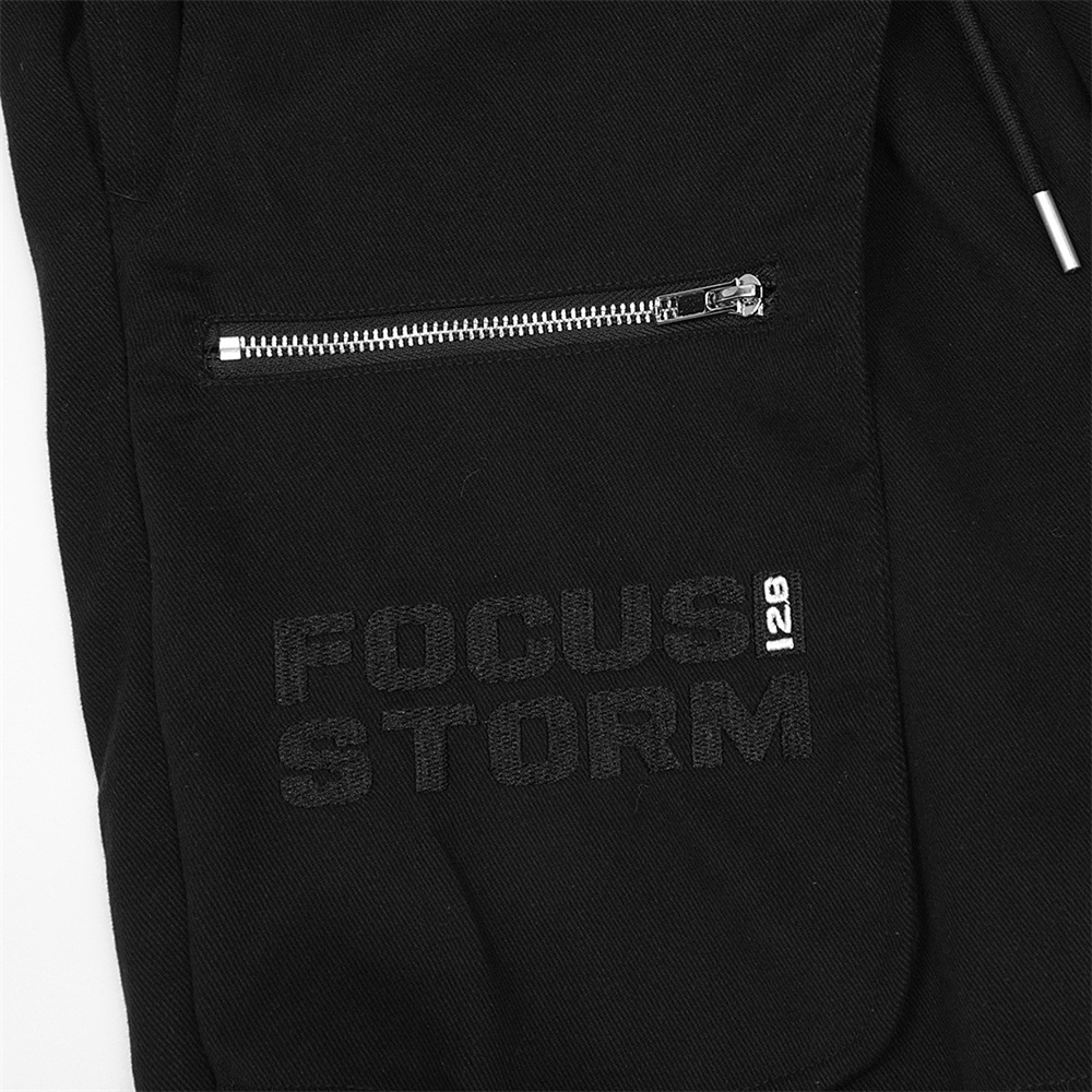 Multi-Pocket Straight Leg Outdoor Tactical Shorts