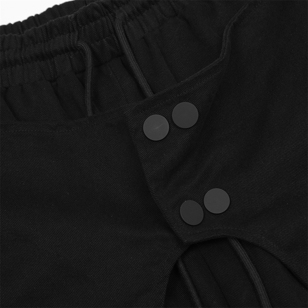 Multi-Pocket Straight Leg Outdoor Tactical Shorts