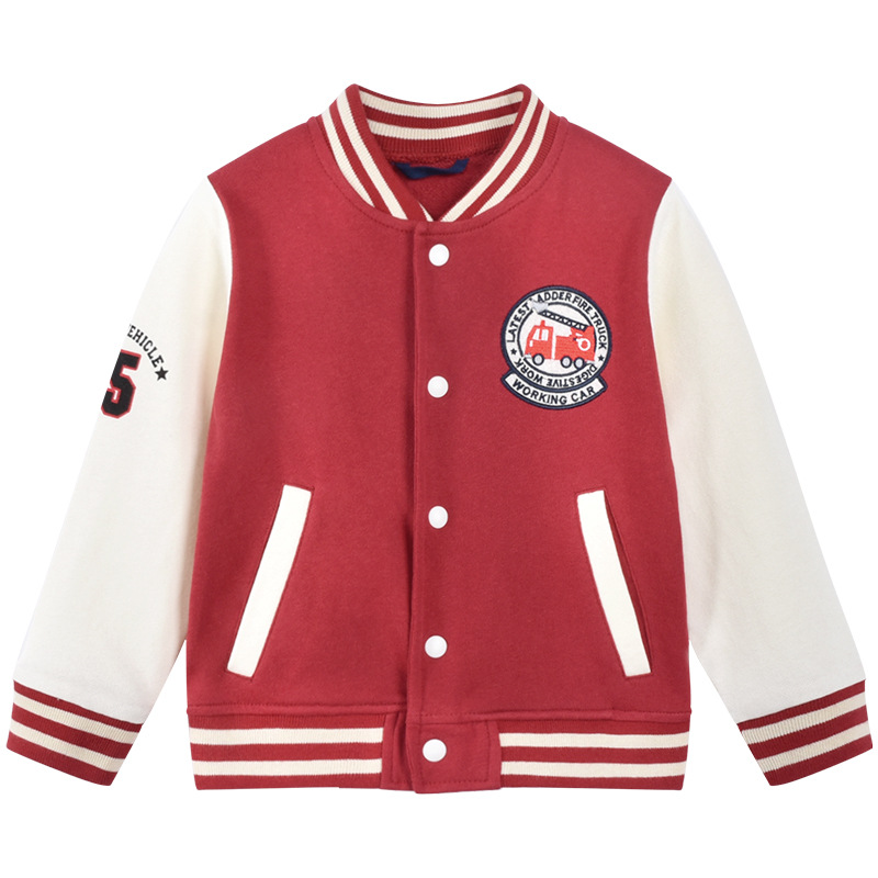 Baseball Jacket - Spring And Autumn Boys' Cardigan Tops