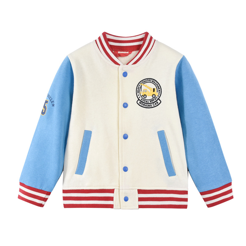Baseball Jacket - Spring And Autumn Boys' Cardigan Tops