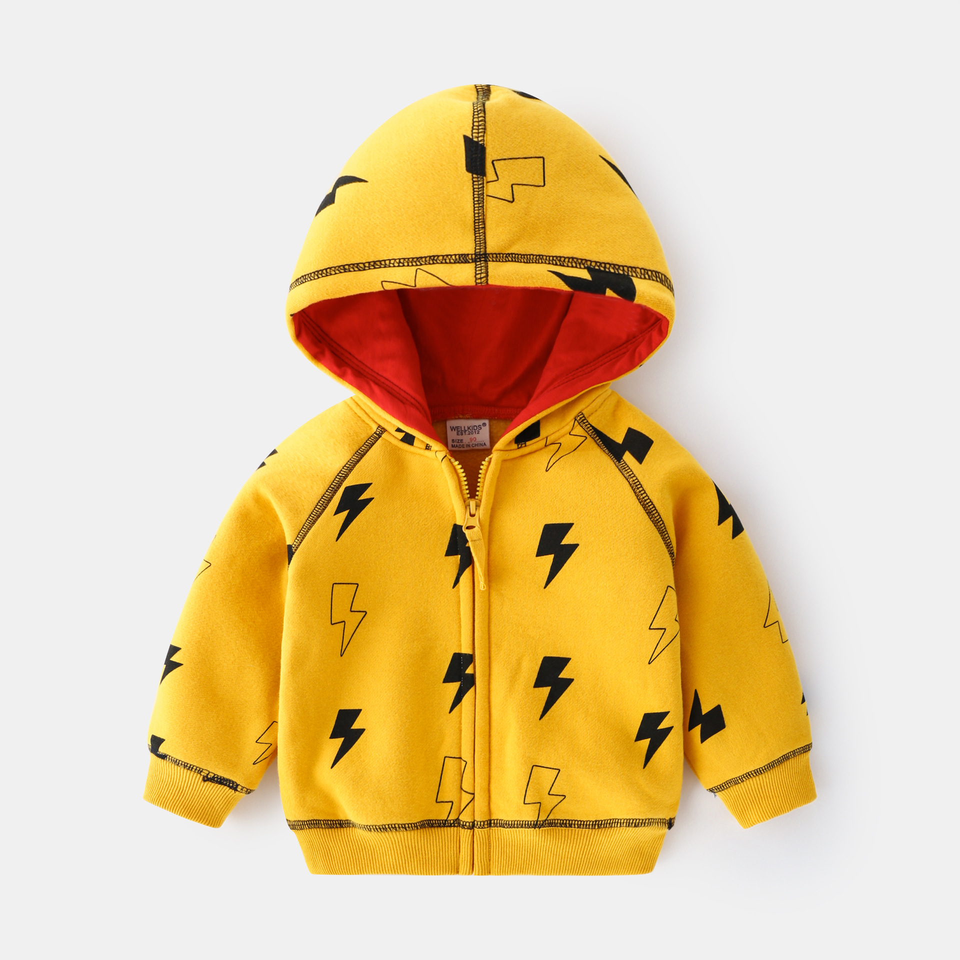 Hooded Zipper Children'S Jacket