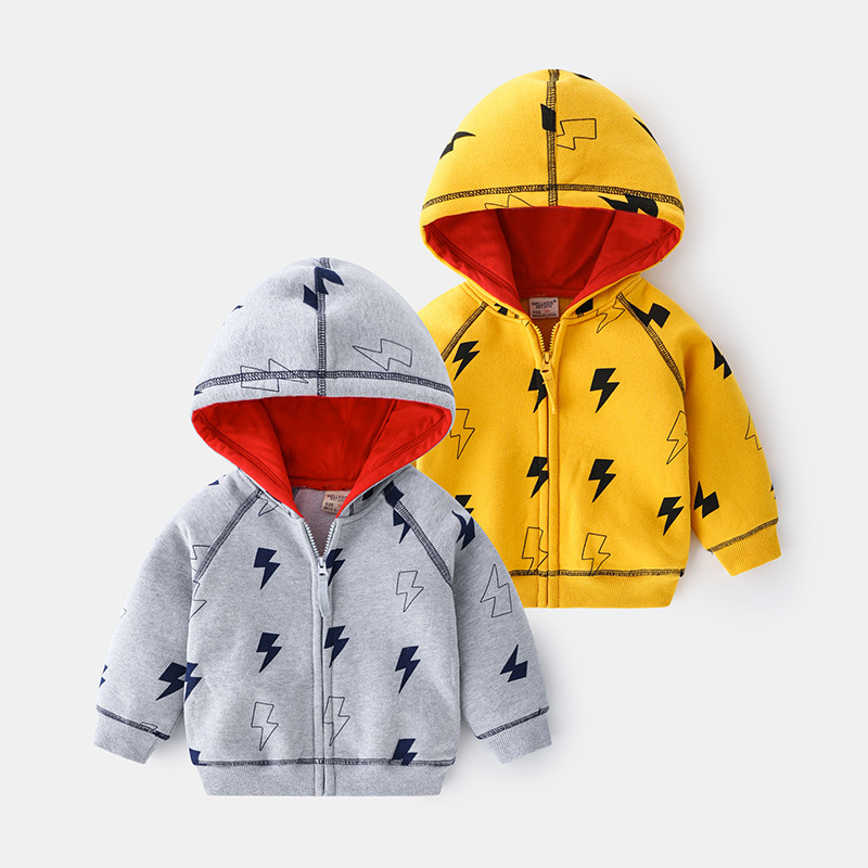 Hooded Zipper Children'S Jacket