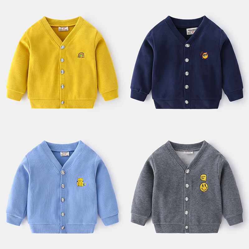 Spring And Autumn Cartoon Children'S Clothing