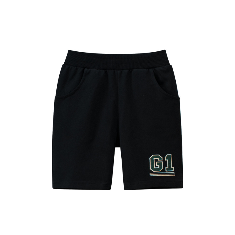 Patch Embroidery Boys' Shorts
