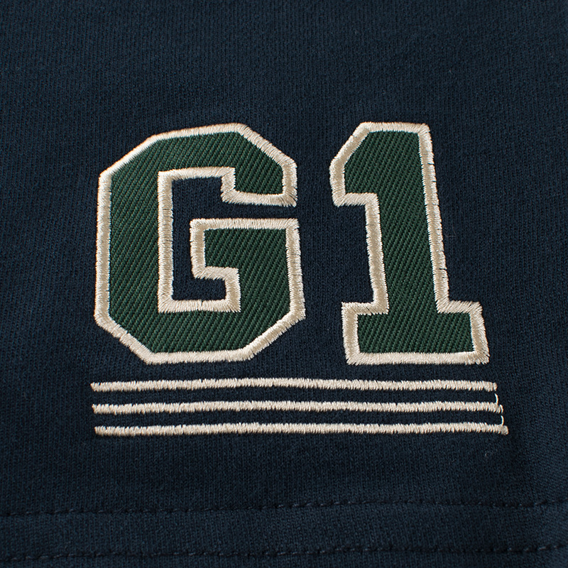 Patch Embroidery Boys' Shorts