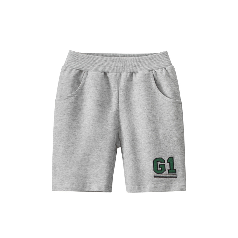Patch Embroidery Boys' Shorts