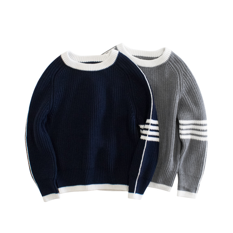 Children'S Sweater Boys' Knitted Sweater