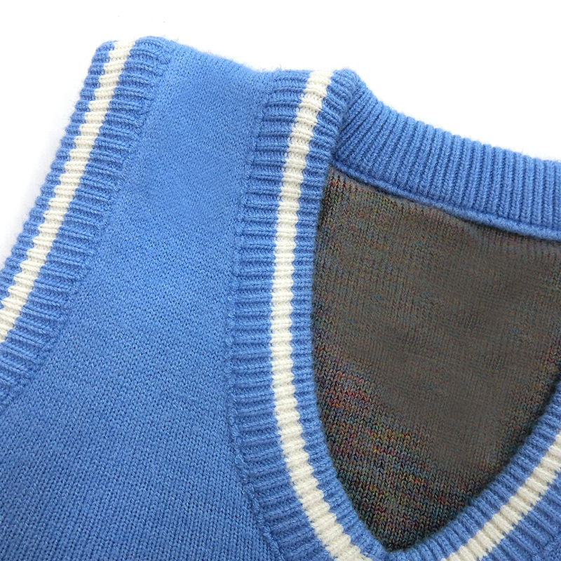Children'S Sweater Set Head Thickened V-Neck