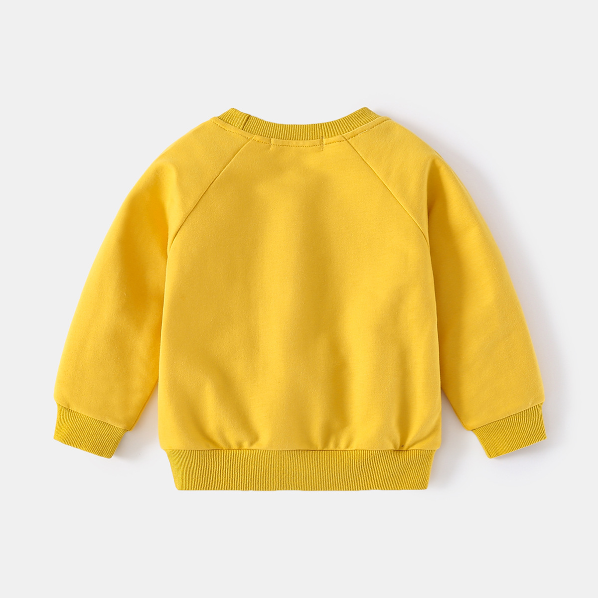 Animal Pattern Round Neck Pullover Long Sleeve Sweatshirt