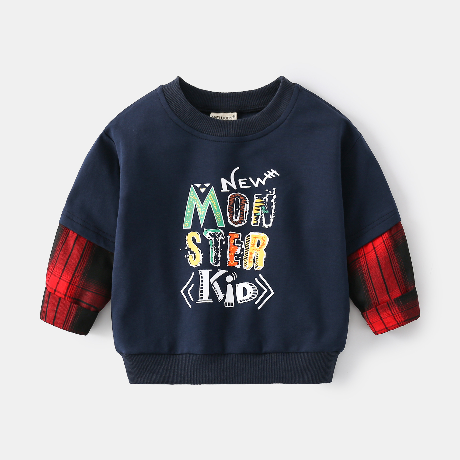Casual Wind Fashion Round Neck Sweatshirt