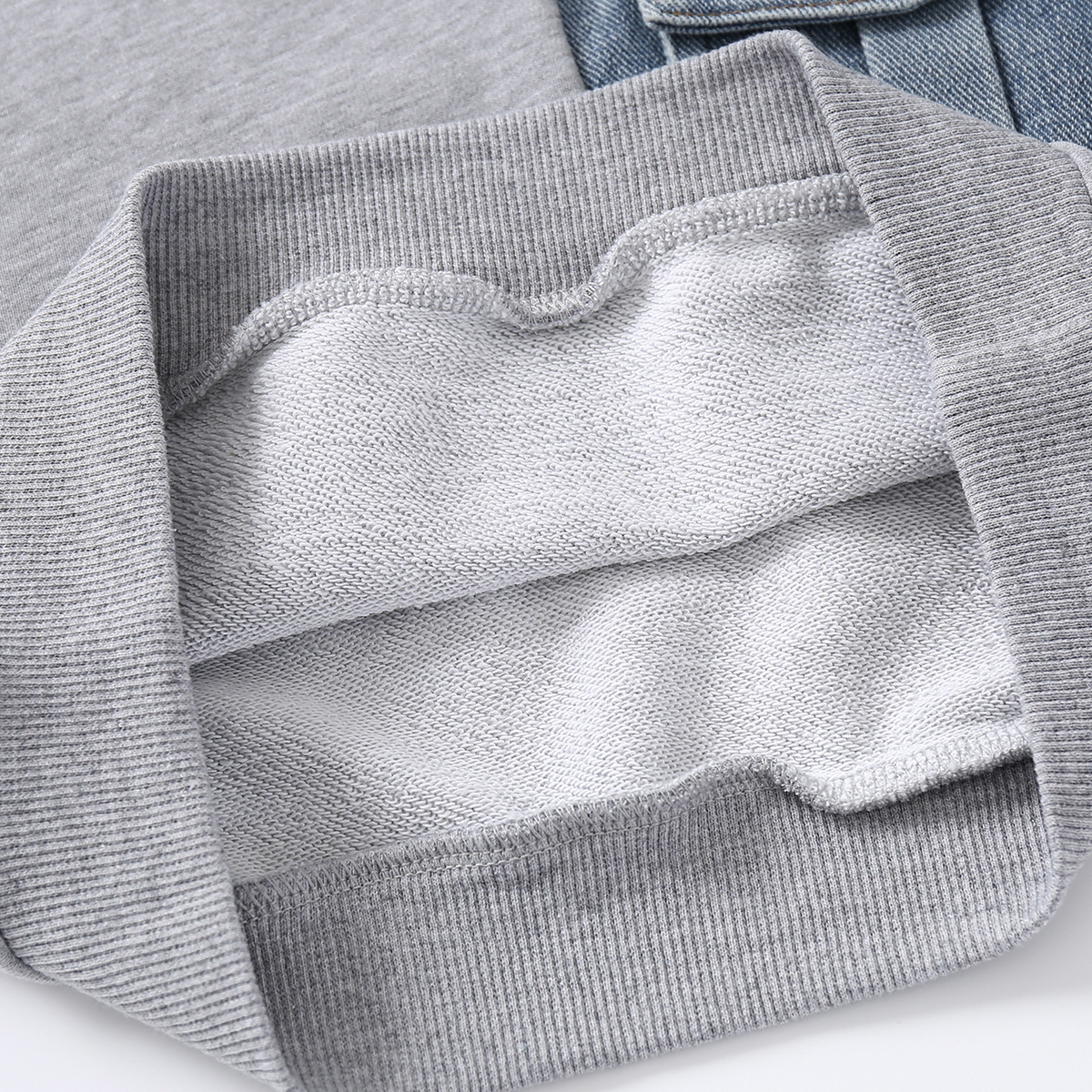 Spring Boys' Denim Spell Sleeve Sweater