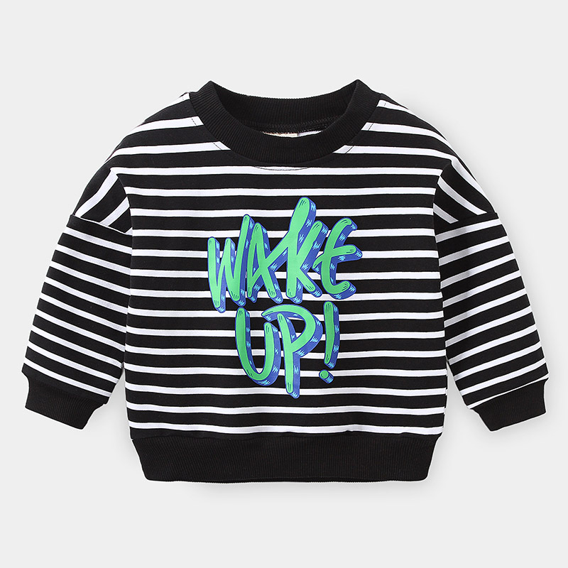 Striped Sweatshirt Autumn