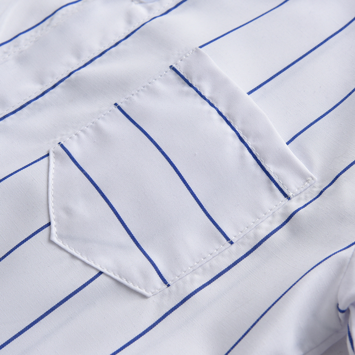 Boys' Striped Short-Sleeved Shirt