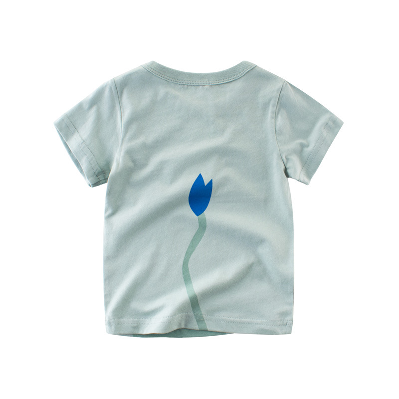 Cartoon Print Children'S T-Shirt