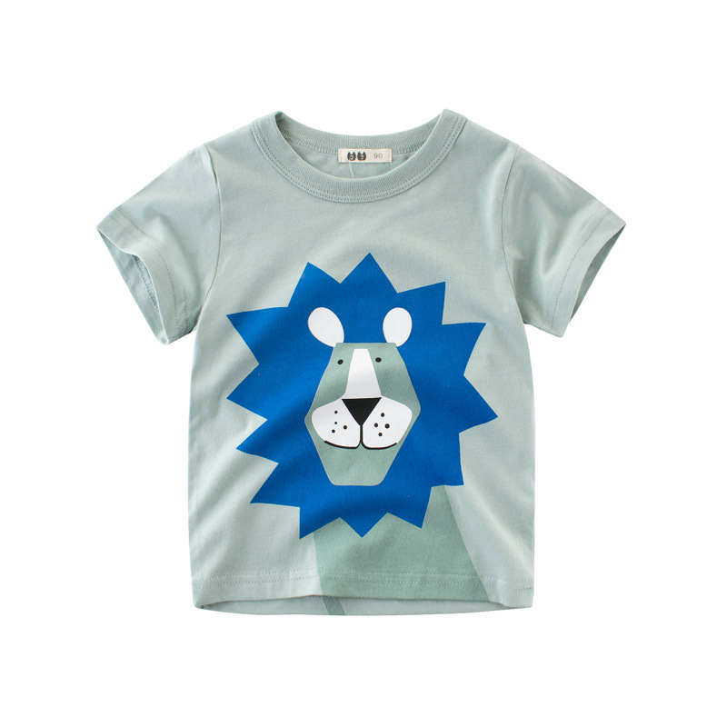 Cartoon Print Children'S T-Shirt