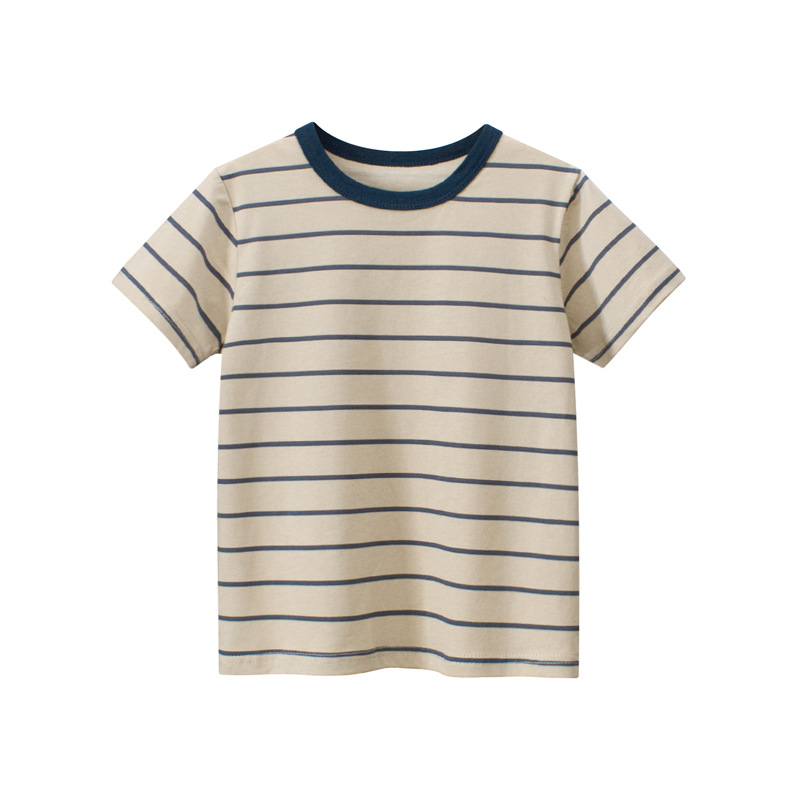 Children'S Short-Sleeved T-Shirt Stripes