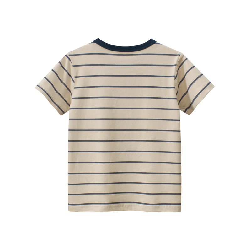 Children'S Short-Sleeved T-Shirt Stripes
