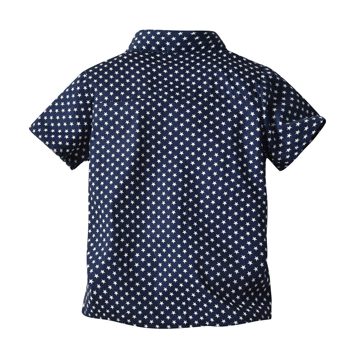 Star Cotton Short-Sleeved Shirts