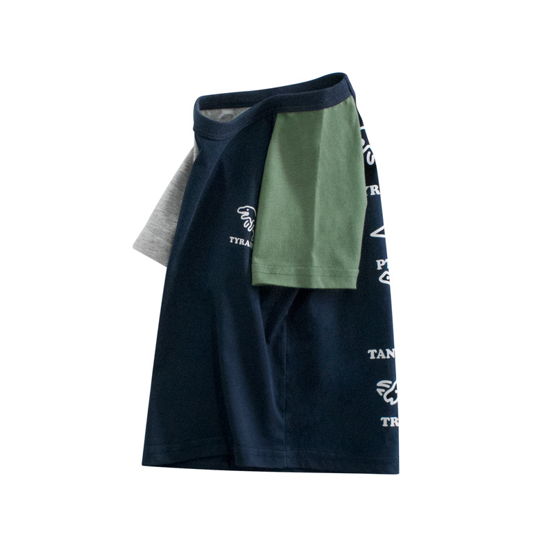 Noble Blue Print Children'S T-Shirt
