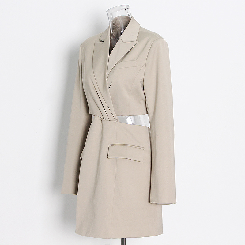 Waist Hollowing Slimming Dress