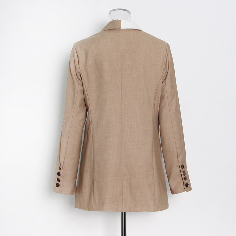 Airy Collar Lace-Up Loose And Versatile Jacket
