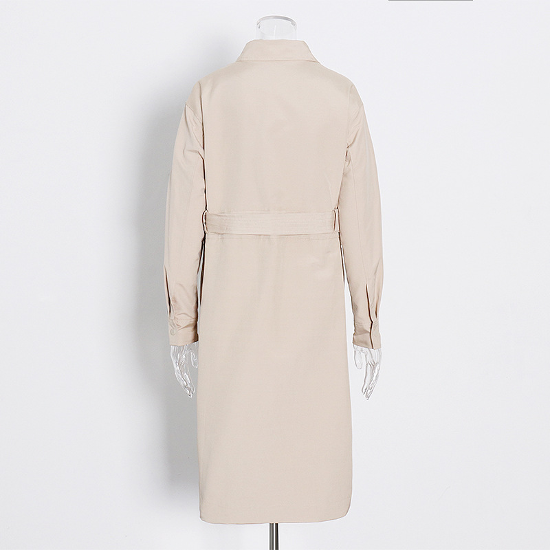 Mid-Length Solid Dual-Purpose Detachable Two-Wear Jacket
