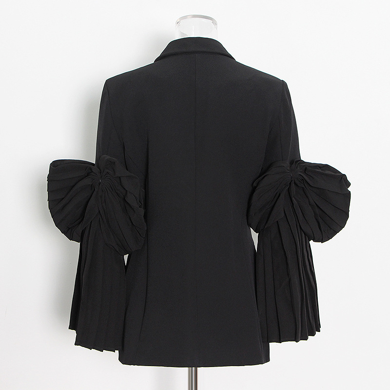 Personalized Embroidery Stitching New Solid Color Short Jacket