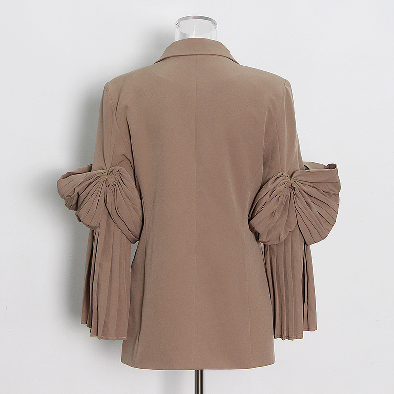 Personalized Embroidery Stitching New Solid Color Short Jacket