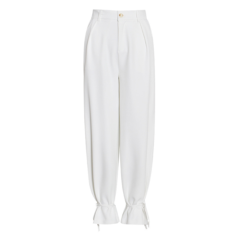 Fashion Design Sense Suit Wide Leg Pants Two-Piece Set