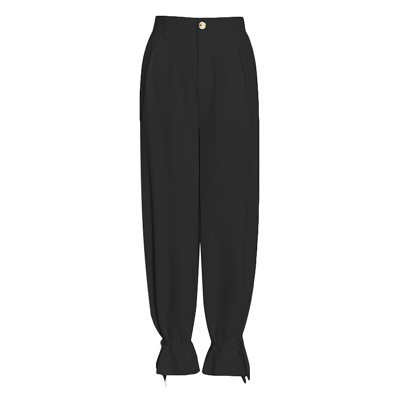 Fashion Design Sense Suit Wide Leg Pants Two-Piece Set