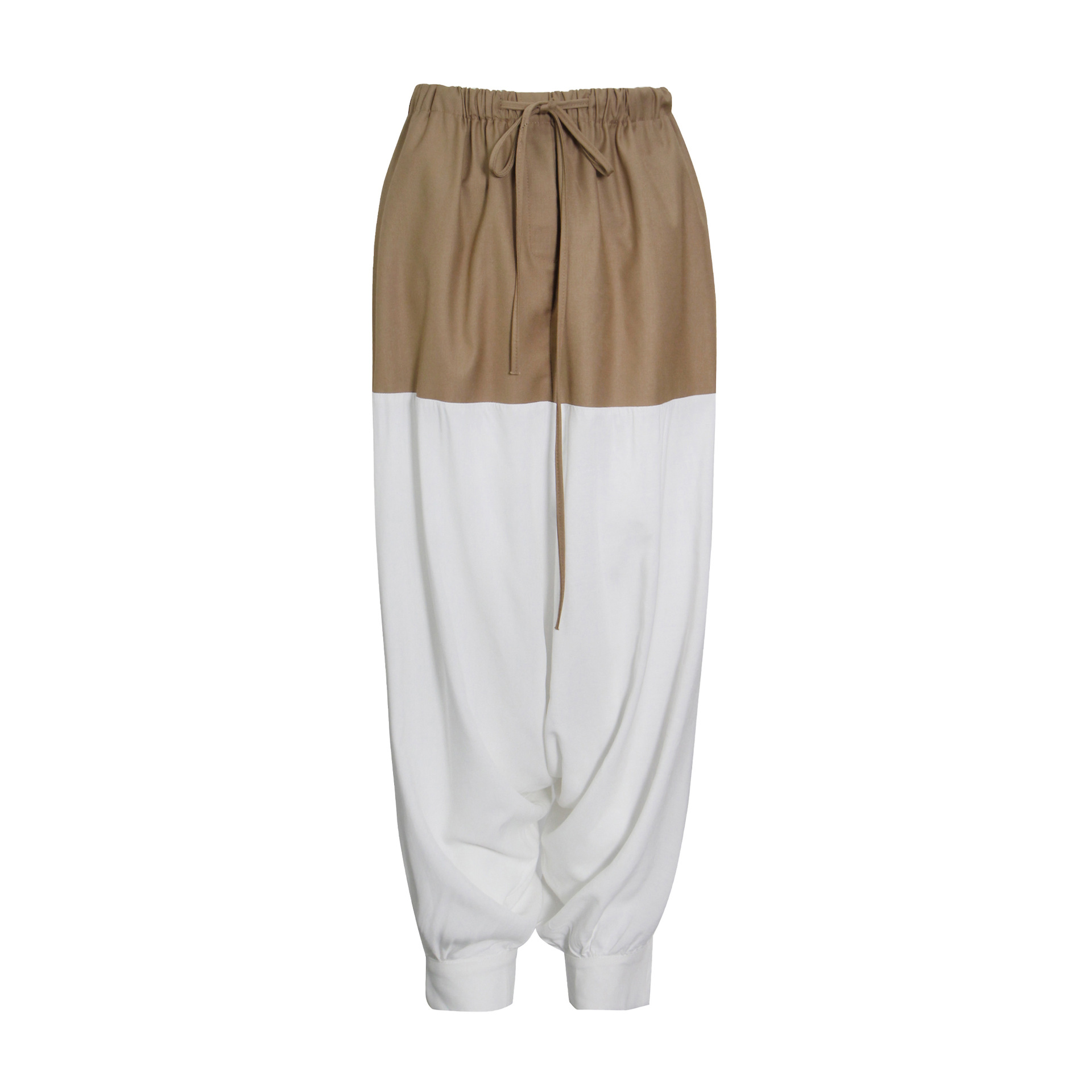 Two-Button Suit + Loose Waist Chinos Women'S Pants