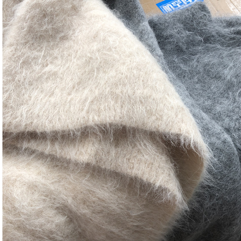 Alpaca Wool Thickened Long Fleece Loose Pullover Sweater