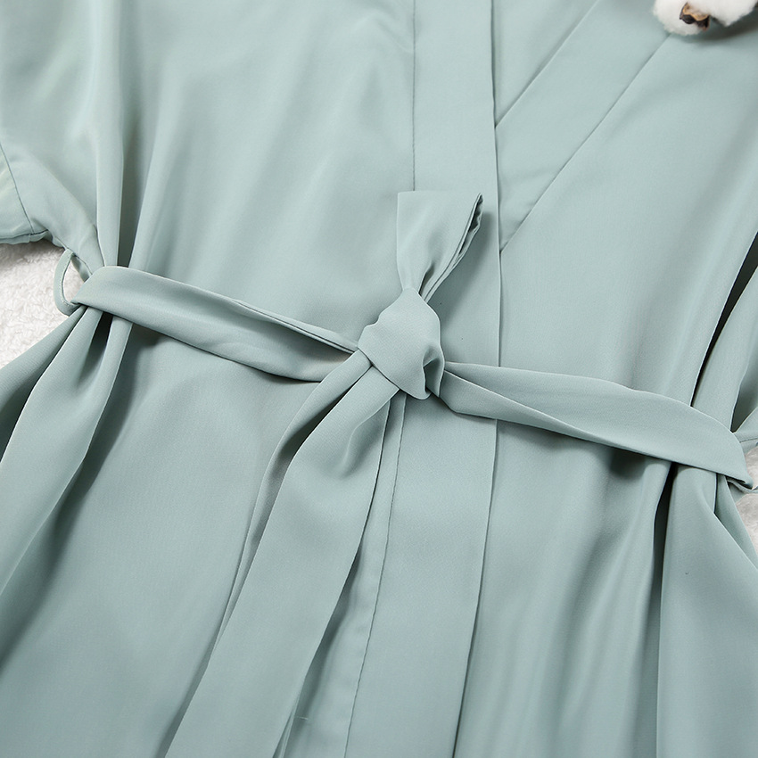 Chiffon Long-Sleeved Loose Two-Piece Set