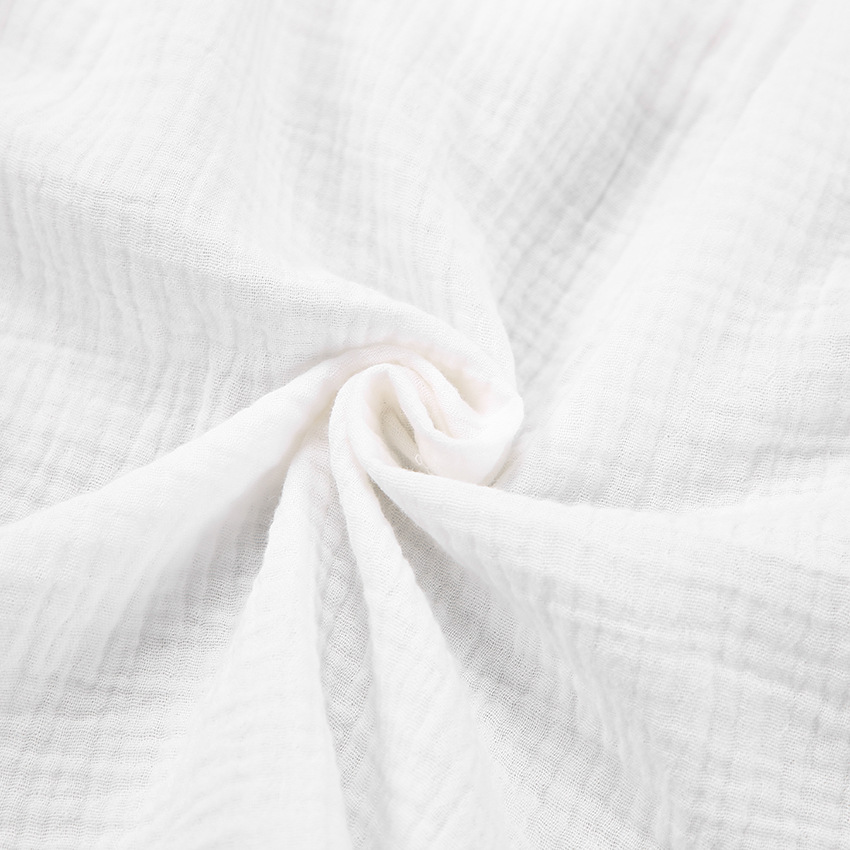 Double Gauze Long-Sleeved Shorts Air-Conditioning