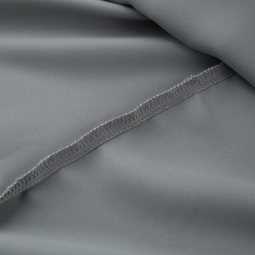 Feather Long Sleeve Texture Loose Ice Silk Pajama