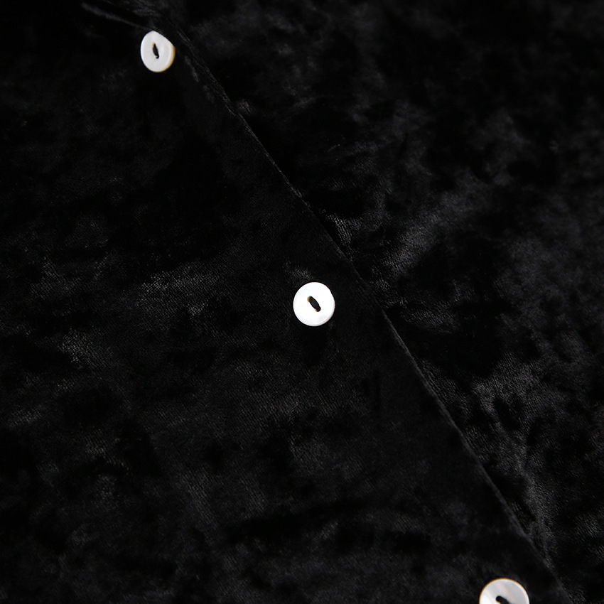 Velvet Warm Long-Sleeved Long Pants Pajamas