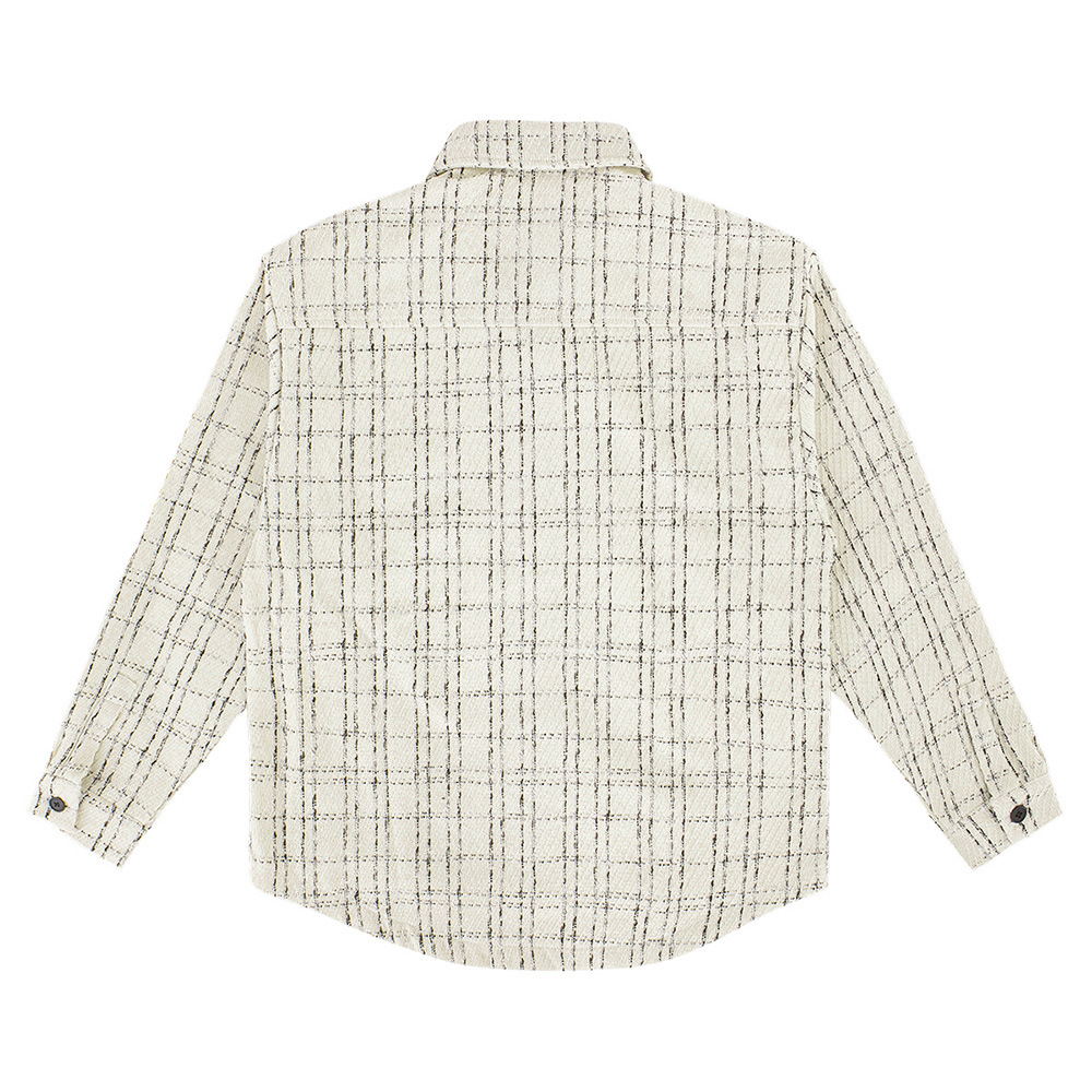 Casual Lapel Embroidered Long Sleeve Button Down Cardigan 