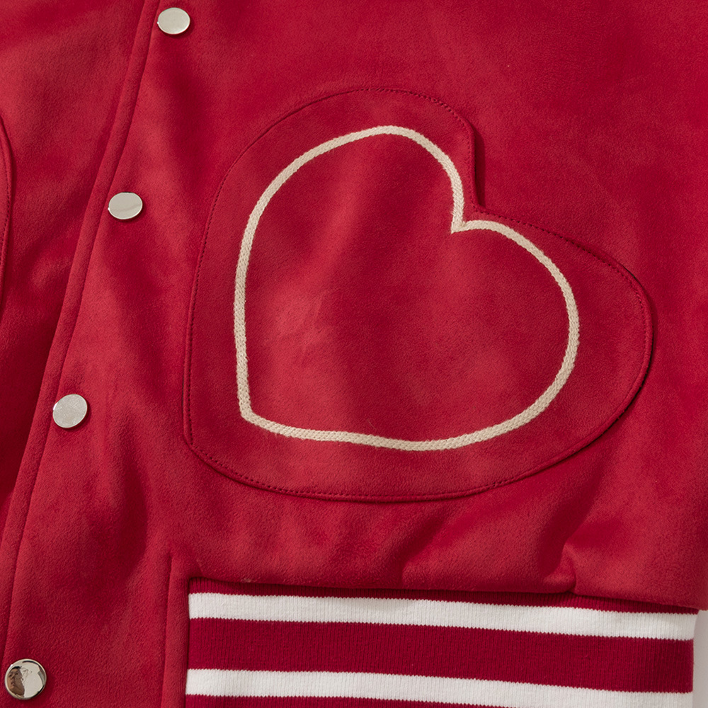 Color Blocking Embroidered Cotton Jacket For Men