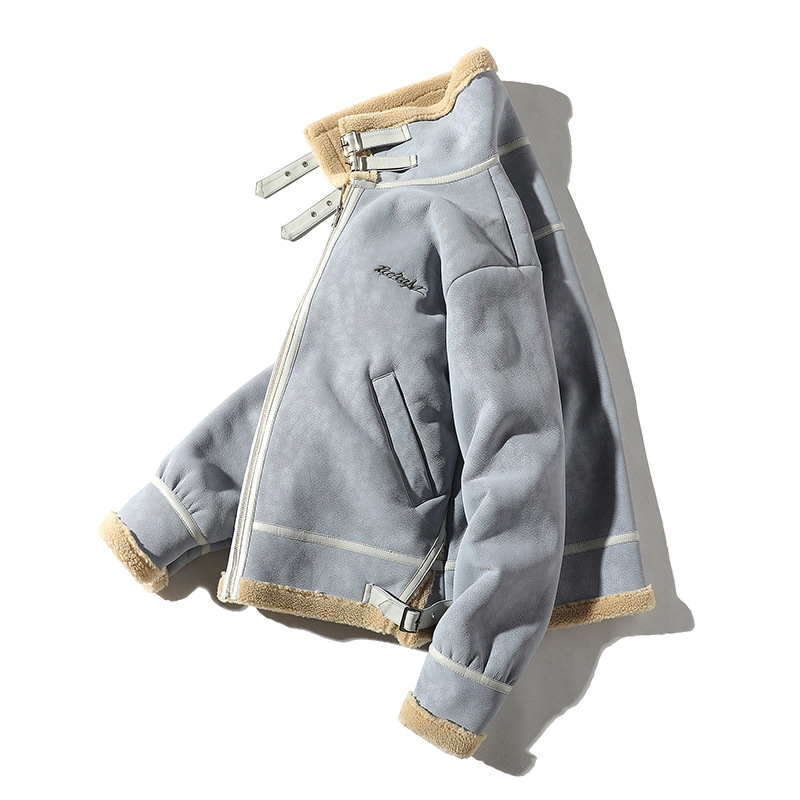 Fur Padded And Thickened Casual Lapel Jacket