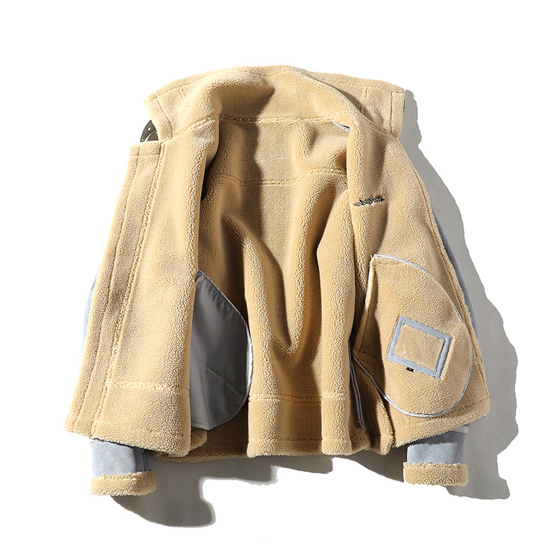Fur Padded And Thickened Casual Lapel Jacket