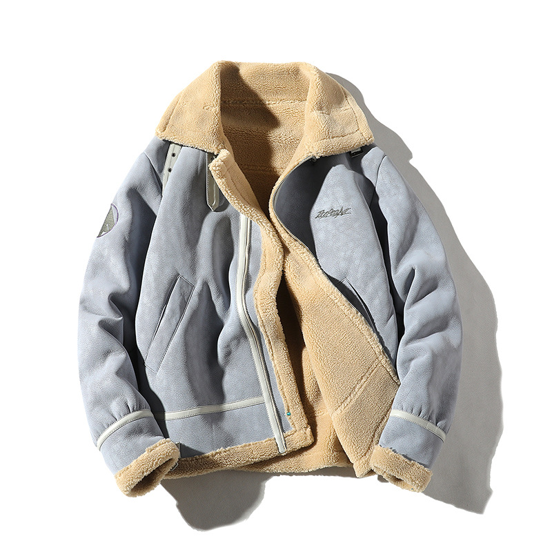 Fur Padded And Thickened Casual Lapel Jacket