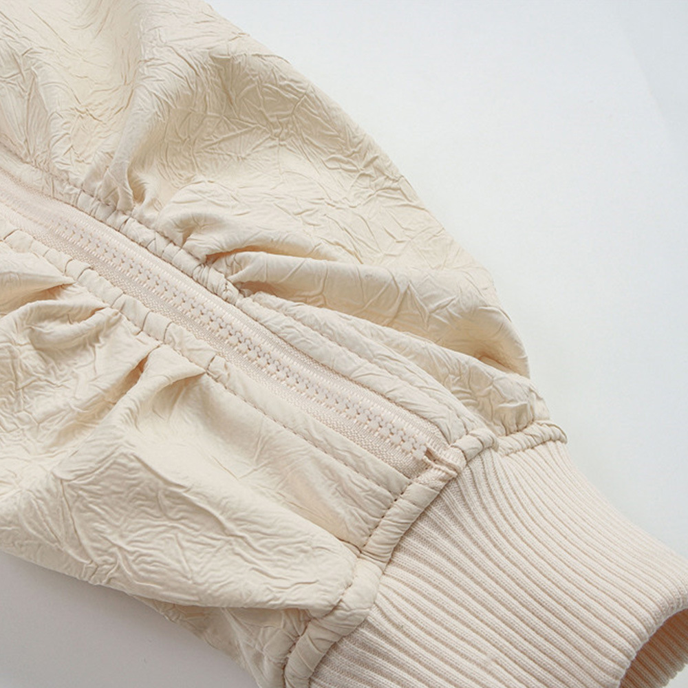 Pleated Jacket Men'S Spring Wear