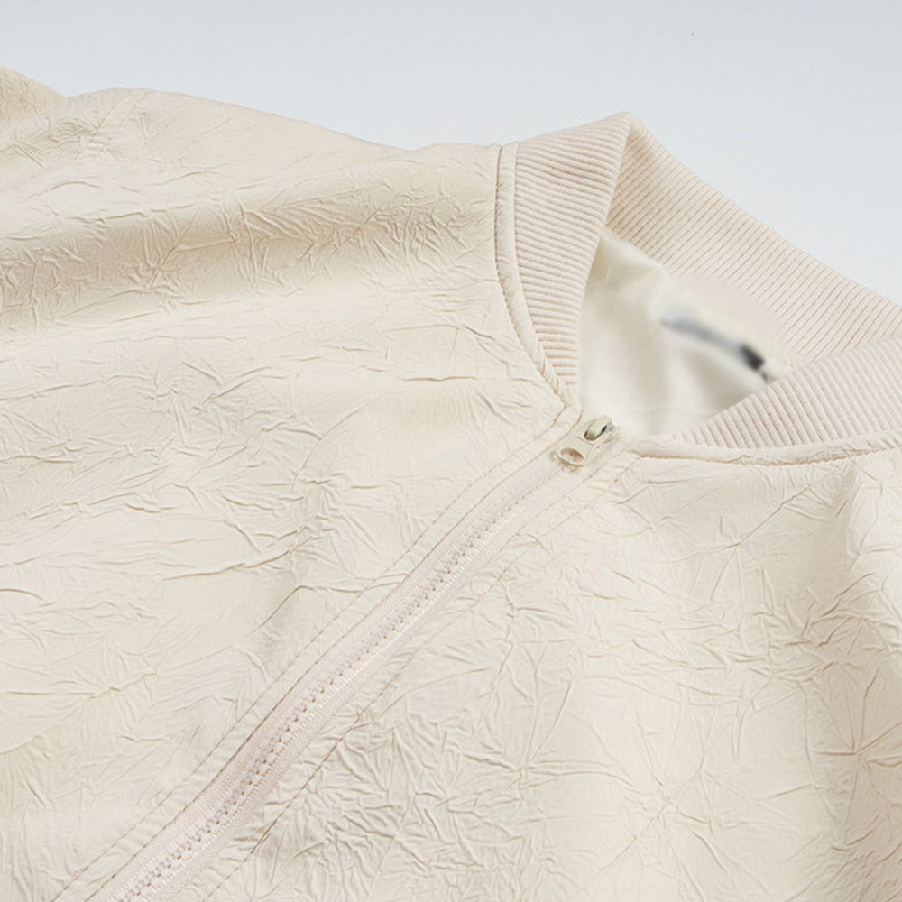 Pleated Jacket Men'S Spring Wear