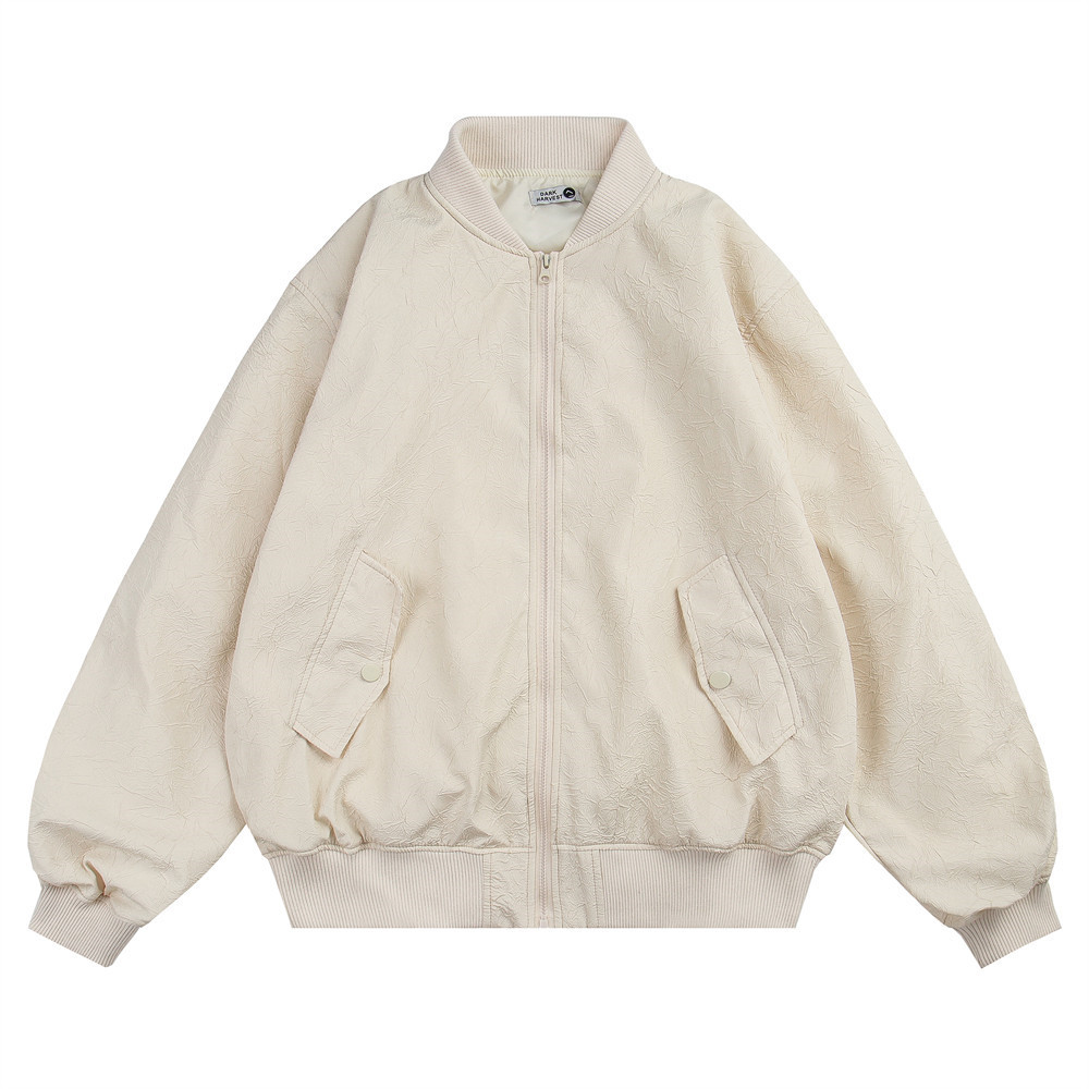 Pleated Jacket Men'S Spring Wear