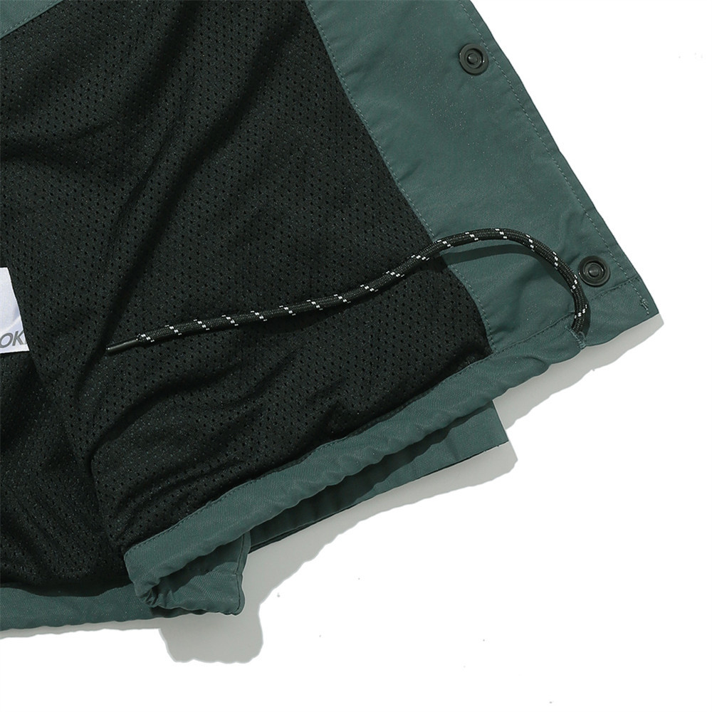 Street Outdoor Function Wind Multi-Pocket Workwear Thin Jacket