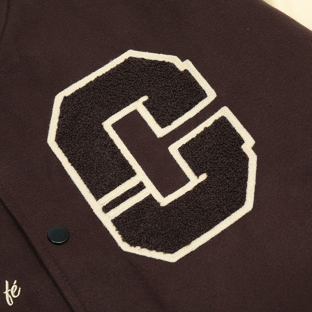 Towel Embroidery Collision Color Stitching Baseball Suit 