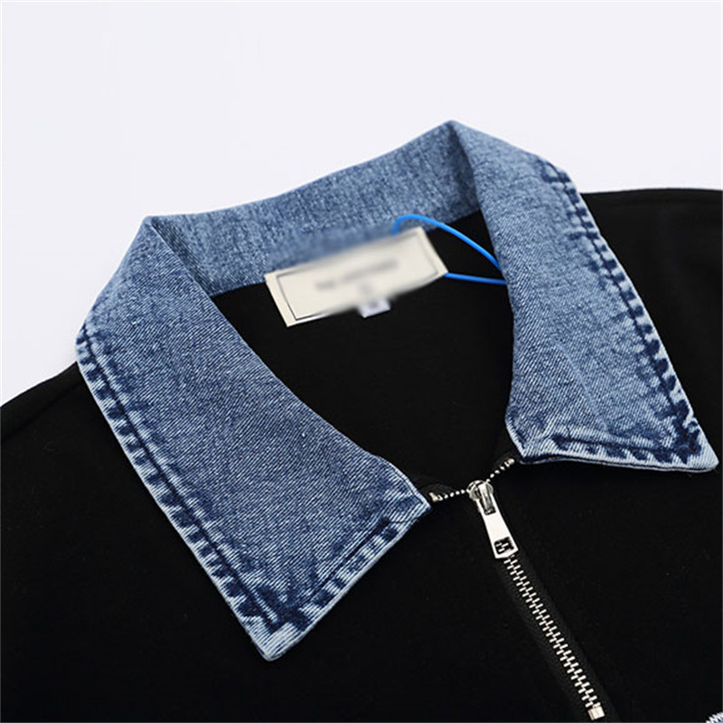 Alphabet Patch Short-Sleeved T-Shirt